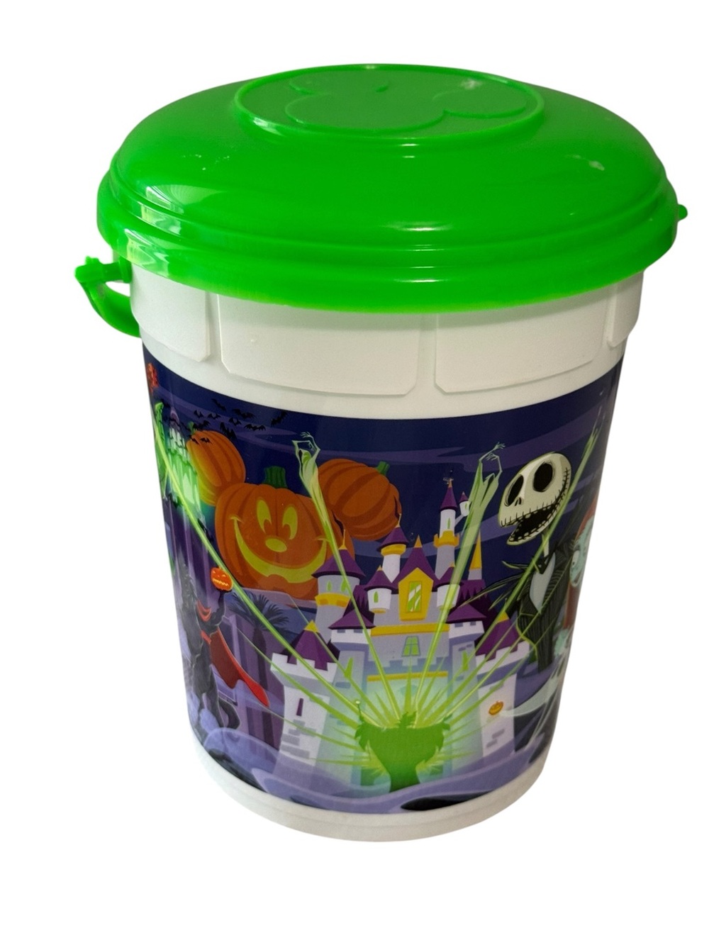 Disney‎ Parks Nightmare Before Christmas Halloween Popcorn Bucket Mickey Pumpkin
